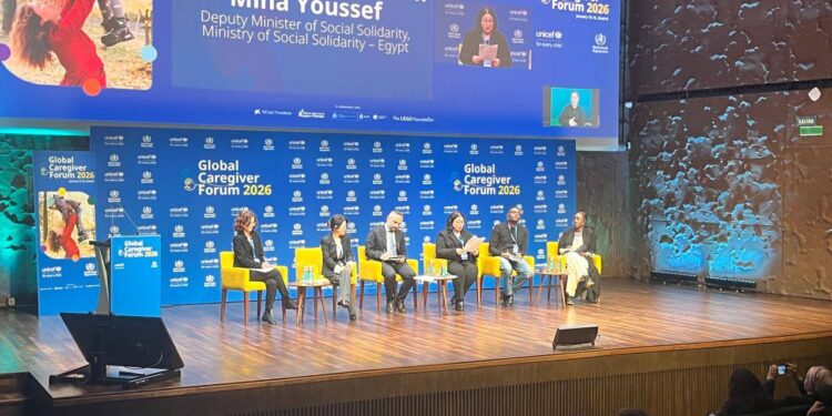 نائبة وزيرة التضامن تشارك في أعمال المنتدى العالمي الأول لمقدمي الرعاية بـ”مدريد”