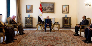 الرئيس السيسي يستقبل وزير الخارجية السعودي ويناقشان مستجدات الأوضاع الإقليمية والدولية