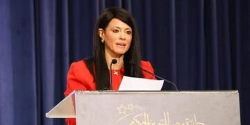 وزيرة التخطيط تلقي الكلمة الافتتاحية بحفل توزيع جوائز مصر للتميز الحكومي في دورتها الرابعة