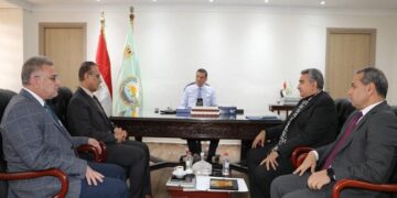 وزير الزراعة يبحث مع “مكافحة الجراد الصحراوي” سبل تعزيز التعاون الإقليمي