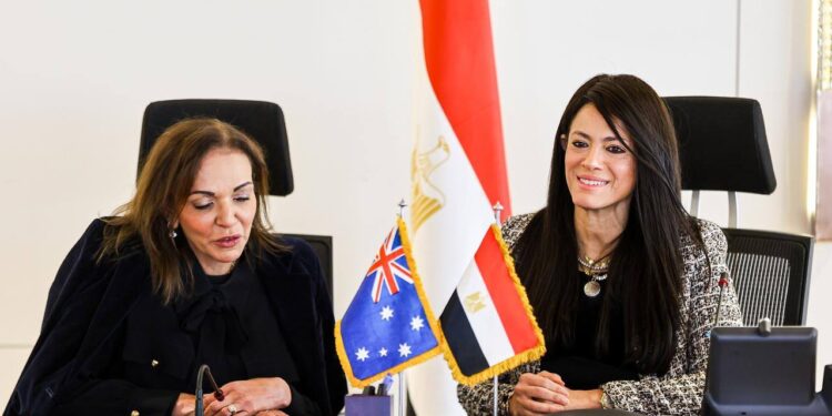وزيرة التخطيط ووزيرة المشروعات الصغيرة والتنمية الدولية الأسترالية تبحثان تعزيز العلاقات الاقتصادية