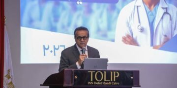 وزير الصحة يشارك في ندوة الدبلوماسية الشبابية الرابعة