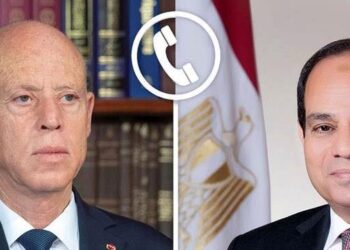 الرئيس السيسي يتلقى اتصالاً هاتفيًا من رئيس تونس