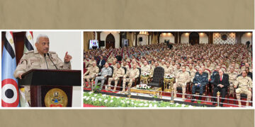 وزير الدفاع والإنتاج الحربى يلتقى بعدد من قادة وضباط القوات المسلحة