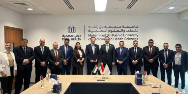 رئيس هيئة الرعاية الصحية يلتقي رئيس مؤسسة الإمارات للخدمات الصحية