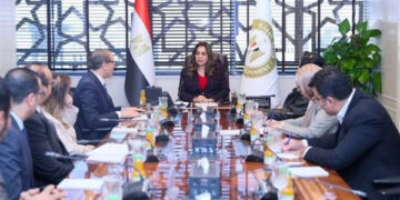 وزيرة التنمية تبحث مع رئيس مجلس إدارة مؤسية أخبار اليوم إقامة مدرسة دولية للمؤسسة