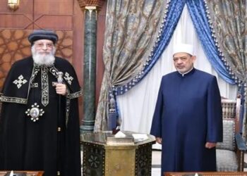 البابا تواضروس يطمئن على صحة شيخ الأزهر فى اتصال هاتفى