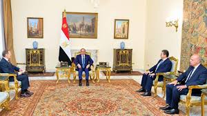 الرئيس السيسي يستقبل رئيس جهاز الاستخبارات الخارجية بروسيا الاتحادية