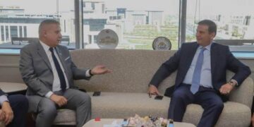 وزير الزراعة يستقبل رئيس ووكيل وأمين سر لجنة الزراعة والري بمجلس الشيوخ لتعزيز التعاون المشترك