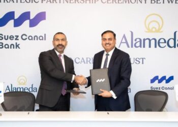 بنك قناة السويس يوقع بروتوكول تعاون مع مجموعة ألاميدا للرعاية الصحية لتقديم خدمات طبية حصرية لكبار العملاء