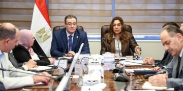 وزيرة التنمية المحلية تبحث مع رئيس الجهاز المركزي للتنظيم والإدارة تعديلات الهياكل التنظيمية بالوزارة