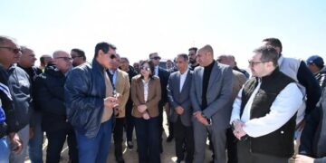 وزيرة الإسكان تتفقد منطقة الرابية بمدينة الشروق لمتابعة الموقف التنفيذي لأعمال المرافق