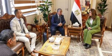 وزيرة التنمية تبحث مع وفد الهيئة العربية للتصنيع مشروعات البنية التحتية لمنظومة المخلفات الصلبة بالمحافظات