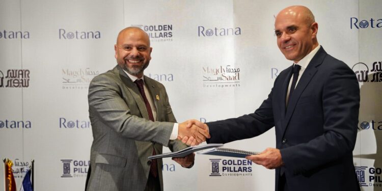 جولدن بيلرز توقّع اتفاقية مع شركة روتانا لإدارة الفنادق لتتولى إدارة وتشغيل فندق” سوار”