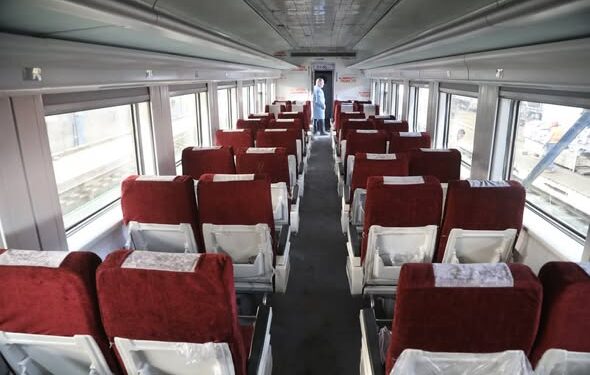 السكة الحديد تعلن : تعديل تركيب بعض القطارات  على خطى الاسكندرية / القاهرة /  أسوان والعكس