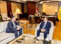 محافظ البنك المركزي المصري يلتقي وزير التعليم العالي والبحث العلمي لبحث التعاون المشترك