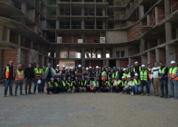 رادكس للتطوير العقاري تستقبل طلاب هندسة جامعة UH في زيارة ميدانية لمشروع “Agile” بالعاصمة الإدارية