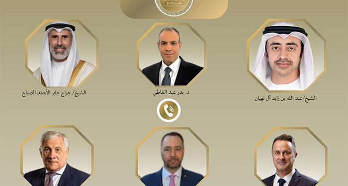 وزير الخارجية يجري اتصالات مع نظرائه بالإمارات والكويت وإيطاليا وبلجيكا ولوكسمبورج لبحث خفض التصعيد في المنطقة