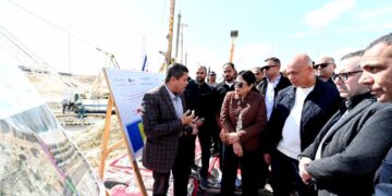 وزيرة الإسكان تتفقد المشروعات الجاري تنفيذها وأعمال التطوير بقرى مارينا