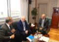 وزير الكهرباء يبحث مع مسؤولي روسآتوم وآتوم ستروى إكسبورت تطورات مشروع محطة محطة الضبعة النووية