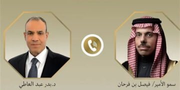 وزير الخارجية يبحث هاتفياً مع نظيره السعودي تطورات التصعيد العسكري في المنطقة
