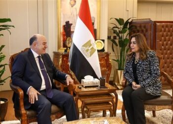 وزيرة التنمية ومستشار رئيس الجمهورية يتابعان مع المحافظين  الموقف التنفيذي لعدد من الملفات