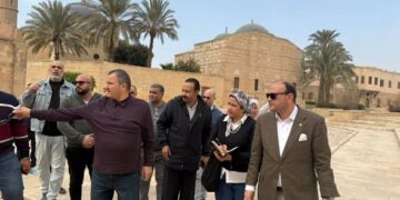 الأمين العام للمجلس الأعلى للآثار يتفقد مشروعات الترميم بقلعة صلاح الدين الأيوبي بالقاهرة