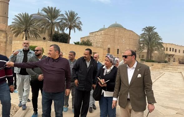الأمين العام للمجلس الأعلى للآثار يتفقد مشروعات الترميم بقلعة صلاح الدين الأيوبي بالقاهرة