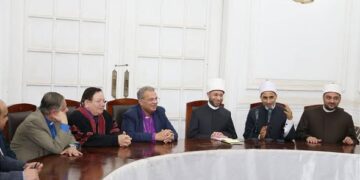 وزير الأوقاف يستقبل رئيس الطائفة الإنجيلية بالمجلس الأعلى للشئون الإسلامية للتهنئة بعيد الفطر المبارك