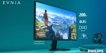 «فيليبس» تطلق شاشة الألعاب  Evnia السريعة بتردد 200 هرتز: مصممة خصيصًا لعشاق الألعاب في الشرق الأوسط