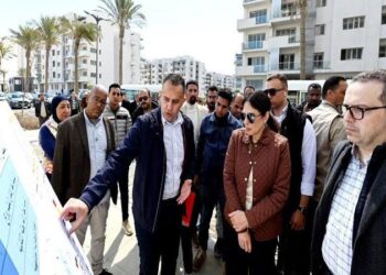 وزيرة الإسكان تتفقد كومباند “مزارين” بمدينة العلمين الجديدة