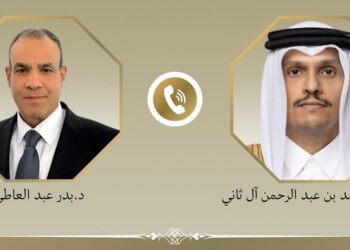 وزير الخارجية يبحث هاتفيًا مع رئيس وزراء قطر التصعيد العسكري الخطير الذي تشهده المنطقة