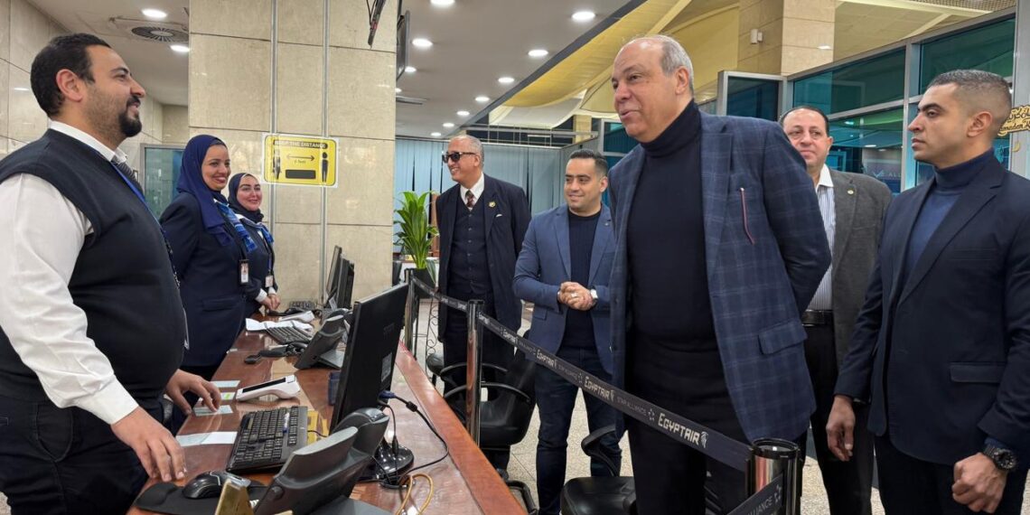 المطارات  المصرية  تستقبل اكثر من 645 ألف راكب على متن  6100 رحلة خلال إجازة العيد