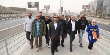 وزير النقل يتفقد التشطيبات النهائية وجاهزية المرحلة الثانية من مشروع الأتوبيس الترددي السريع BRT