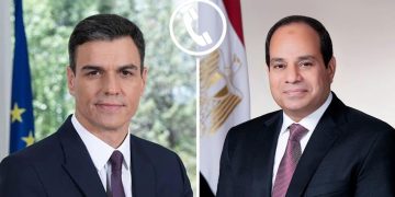 الرئيس السيسي يتلقى اتصالاً هاتفياً رئيس وزراء إسبانيا