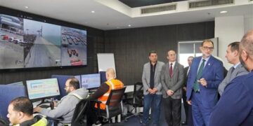 جولة ميدانية لرئيس الهيئة بميناء الإسكندرية لتعزيز الرقابة وتسريع تداول الرسائل الغذائية