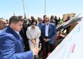 وزيرة الإسكان تتفقد مشروعات البحيرات الجنوبية “نيو مارينا”